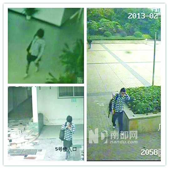 视频截图。图为他的本来面目。