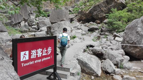 云台山落石砸死游客:环卫工称狝猴无磴石习惯