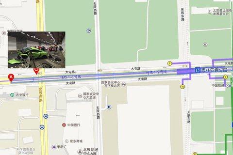法拉利与兰博基尼相撞谜团：黑色高跟鞋遗落现场
