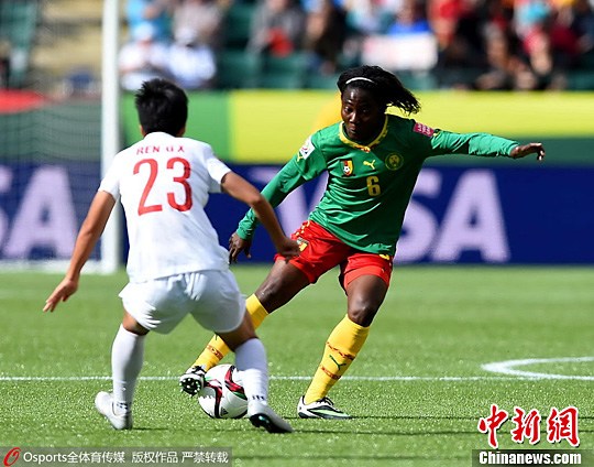 世界杯:中国女足1-0喀麦隆杀进八强可能碰美国