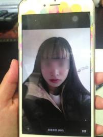 女孩整形后，欠下医院1万多元手术款。（图由受访者提供）