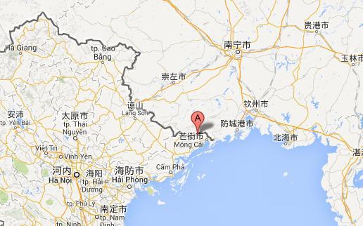 事发地点，越南Bac Phong Sinh