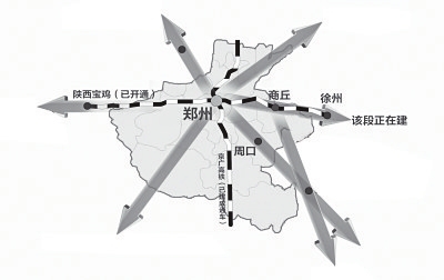 郑万铁路要在河南设9个站点构建一小时经济圈