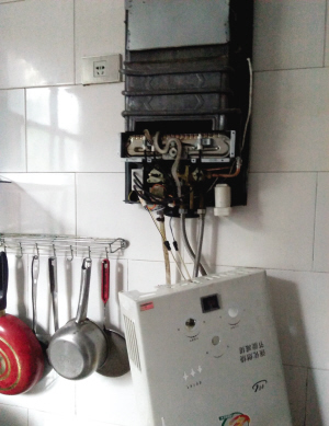 市民家中的热水器打不起火，打开热水器发现里面藏了条半米长的花蛇