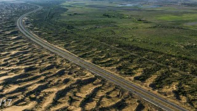 八年围封七万亩沙漠!陕北治沙人卖矿筹亿元资金,造万亩绿洲!