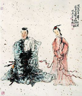 《登徒子好色赋》诗意图