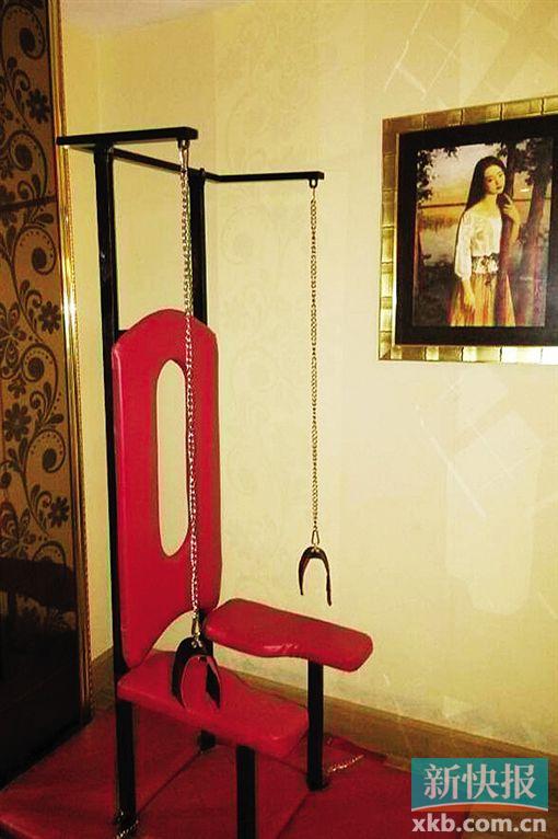 国安酒店内发现的涉黄用品。