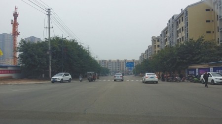 事发资阳市城东新区宝台大道半山风情小区附近。